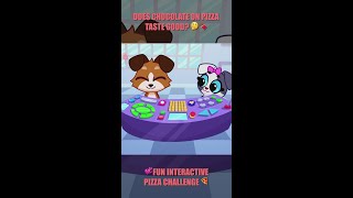 CHOCOLATE ON PIZZA 🙀🍫 FUN INTERACTIVE COOKING STORIES FOR KIDS 🤤 PAWSampPLAY [upl. by Demetre359]