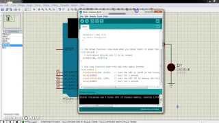 Tutorial  How to Simulate Arduino Program With Proteus [upl. by Lilah]