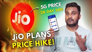 Jio வெச்சான் பாரு ஆப்பு 😒All Plans Price Hiked😢 [upl. by Kinsman]