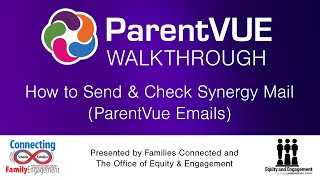 How to Send and Check Synergy Mail ParentVue Emails [upl. by Nitsrek]