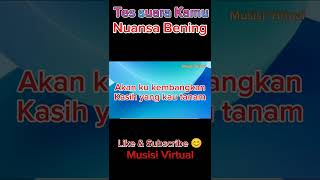 Nuansa Bening Karaoke  Vidi Aldiano feat Ahmad Dhani kini terasa sungguh Nada Rendah [upl. by Mulry86]