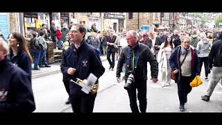 Saddleworth Whit Friday Brass Band contest 240524 [upl. by Haneekas]