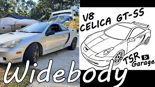 56 Widebody  upper door fairing V8 swap Celica GTSS [upl. by Leoj455]