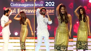 Vijay Deverakonda and Pooja Hegde Dance For Nanda Nandana Song Family Star  Nakshatra 24 [upl. by Elyad]