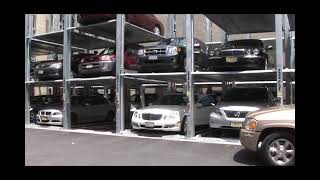 PARKPLUS Quad Stacker Parking System Mt Sinai Hospital NYC [upl. by Damien]