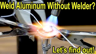 Best quotNo Welderquot Aluminum Welding Rods Alumiweld vs Bernzomatic vs Hobart [upl. by Iadam31]