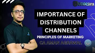 16 IMPORTANCE OF DISTRIBUTION CHANNELS  PRINCIPLES OF MARKETING  BCOM  SEM  4 [upl. by Kriste606]