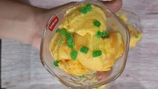 Sweet Mango Icecream DIY Ultimate Mango Icecream Recipe  Bakra Eid special sweet dish [upl. by Mcguire]