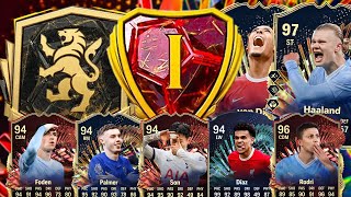 OMFG AM I REDLISTED 🔥 Rank 1 TOTS Champs Rewards  5x New Div Elite PicksPacks PL Tots  FC 24 [upl. by Urissa]