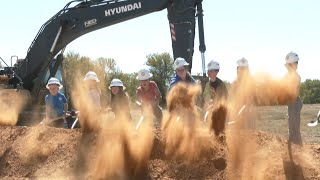 Denison ISD breaks ground on newest campus [upl. by Postman]