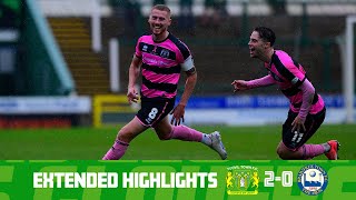 Extended Highlights  Yeovil Town 20 Braintree Town [upl. by Bosson500]