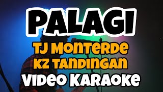 PALAGI  TJ MONTERDE FT KZ TANDINGAN KARAOKE VERSION KARAOKE MASTER OFFICIAL [upl. by Eelarol]