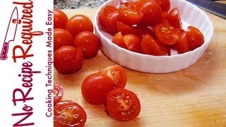 How to Make Sun dried Tomatoes  NoRecipeRequiredcom [upl. by Jenine]