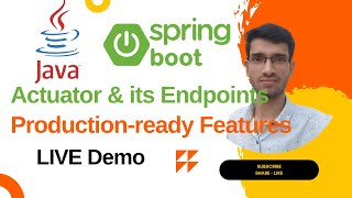 How to Use Actuator in Spring Boot amp Endpoints  Enable amp Configure Actuator with Java Example [upl. by Antonino]