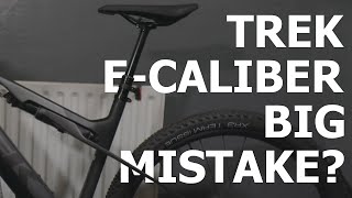 TREK ECALIBER ELECTRIC MOUNTAIN BIKE  Was it a huge mistake [upl. by Lehacim]