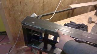 DIY cnc lathe build  part 21  changing the frameremachiningtailstock [upl. by Avert405]