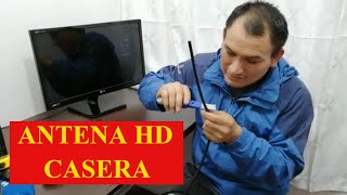 👉Como hacer una ANTENA HD casera 2020 Antena HD para TV  Fácil y económico🔥 [upl. by Htennaj]