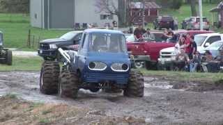 INSANE Econoline Mud Truck  Hellings Mud Park [upl. by Aonehc]