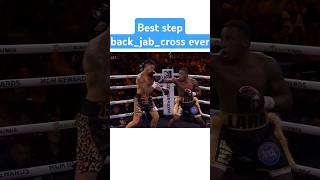 Best step backjabcross ever😤 boxing gym motivation knockout fighter [upl. by Ploch964]