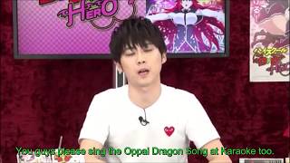 Eng Sub Kaji Yuki talks about the Oppai Dragon Song Highschool DxD [upl. by Fennelly]