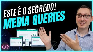 Design Responsivo CSS Media Queries Explicado [upl. by Anwaf685]