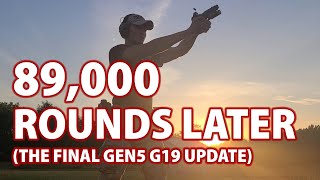 Gen5 Glock 19 89000 Round Review Did it survive [upl. by Loretta623]