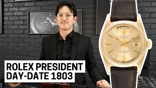 Rolex President Day Date 1803 An Investment in Prestige and Craftsmanship  SwissWatchExpo [upl. by Creigh]