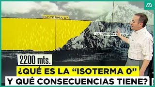 ¿Qué es la quotIsoterma 0quot Las consecuencias en su variación [upl. by Barbra]