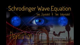 HOW TO DERIVE SCHRODINGER WAVE EQUATION  TIMEDEPENDENT amp TIMEINDEPENDENT  QUANTUM MECHANICS [upl. by Ineslta]