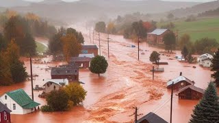 Dunedin Flooding  New Zealand hit by flash floods after heavy rain storm [upl. by Zebulon]