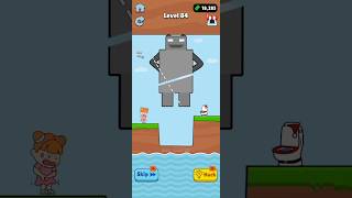 Slice the robot🤖 to save funny game trending slicetosave viralvideo funny shorts [upl. by Buell]