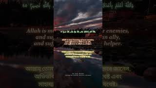 আননিসা আয়াতঃ ৪৫  AnNisa Ayat 45  سورة النساء [upl. by Cantone782]