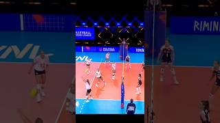 🧨🔥🏐😱volleyball volleyballworld rally volleyballplayer [upl. by Reave]