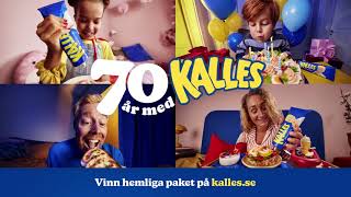 Kalles Kaviar fyller 70 år [upl. by Anilas]