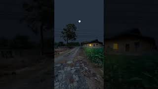 Peaceful Village life nature sounds night soundsshorts [upl. by Oinotnaesoj961]