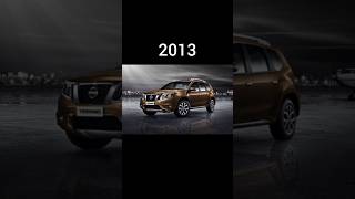 evolution of nissan terrano 20132023 shorts nissan terrano allcaravailable [upl. by Hardie]