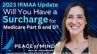 2023 IRMAA Update  Will You Have a Surcharge for Medicare Part B and D [upl. by Aloisia]