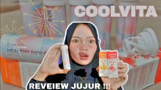 COOLVITA HEALTHY SKIN COLLAGEN  VITAMIN C REVIEW JUJUR [upl. by Enalb802]