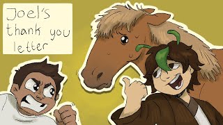 Joel’s thank you letter  hermitcraft 10 animatic [upl. by Eirised]