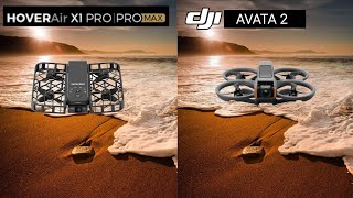 Hover Air X1 Pro Max VS Dji Avata 2 Camera test Comparison [upl. by Imojean85]