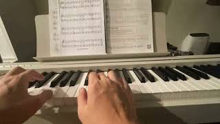 20240526 Mexican Hand Clapping Song traditional arr Jennifer Eklund  piano practice [upl. by Sudnac]