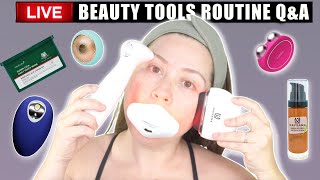 BEAUTY TOOLS ROUTINE AND QampA [upl. by Joanna]