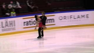 Madison Chock amp Evan Bates SD Finlandia Trophy 2011 [upl. by Wojak125]