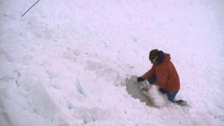 Avalanche search  deeper digging [upl. by Whiteley]