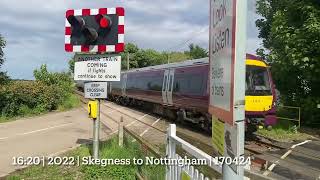 Havenhouse level crossing 290524 [upl. by Ayotahc472]