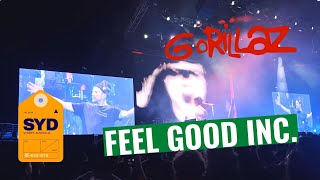 Gorillaz Feel Good Inc Live Sydney Australia 260722 4K [upl. by Francesco366]