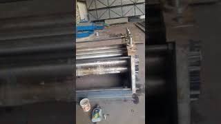 SHEET METAL STRAIGHTENER MACHINE [upl. by Ayerhs463]