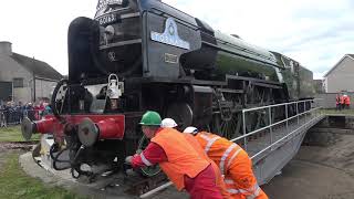 Ferryhill Railway Heritage Trust Turntable [upl. by Halilahk665]