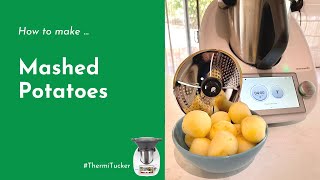 Thermomix Tutorial  Mashed Potatoes using the blade peeler [upl. by Ferguson]