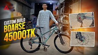 Boarse Custom Build Cycle Review  Under 50K  MTB  SHIMANO  IMAM CYCLE STORE [upl. by Vonnie]